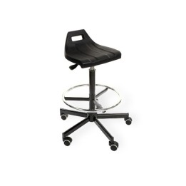 PurHoker H+RING WH - hoker przemysłowy - laboratoryjny - z podnóżkiem, na kółkach