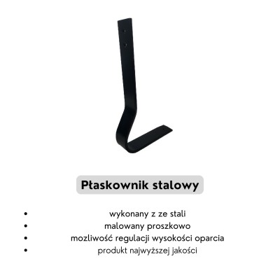 Najmocniejsze na rynku krzesło szwalnicze na stopkach Black 01