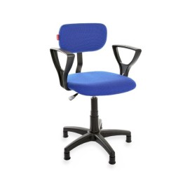 ErgoPlus 01 PD - krzesło szwalnicze z podłokietnikami, na stopkach